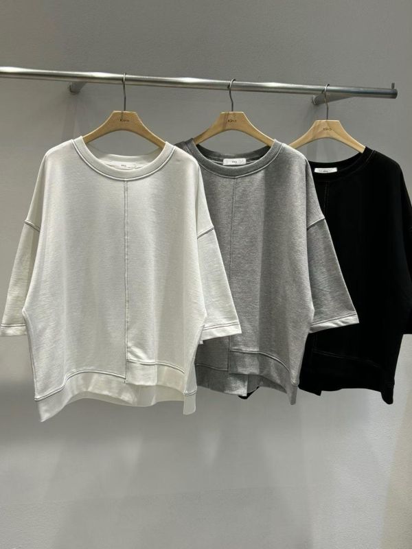 Mh310.最愛k牌家車線剪裁上衣 