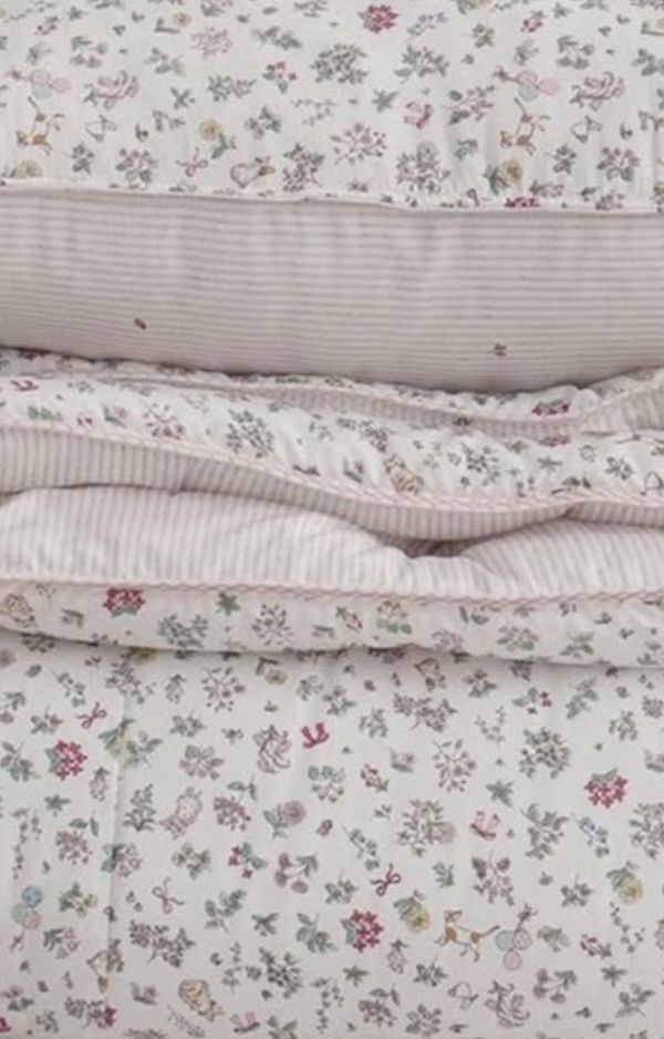 Kg96.童趣小森林四季被/粉 