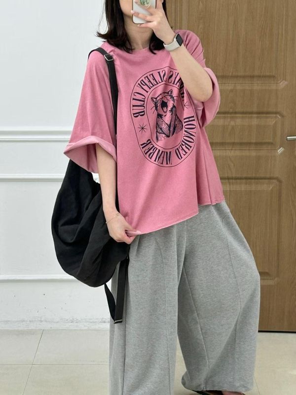 My506.k牌家可愛貓咪over上衣 