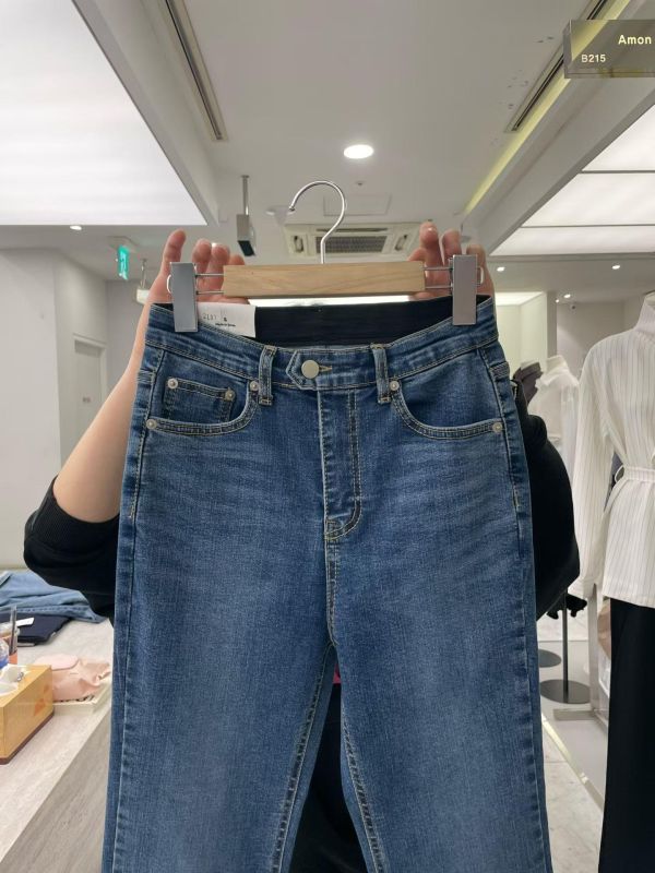 Ap427.p牌全彈性美腿靴型褲 