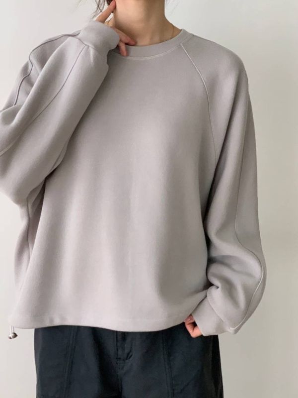 Nv108.質感愛牌家特殊面料抽繩大學 