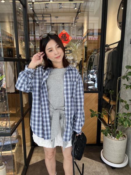 Mh311.質感親膚附披肩t 