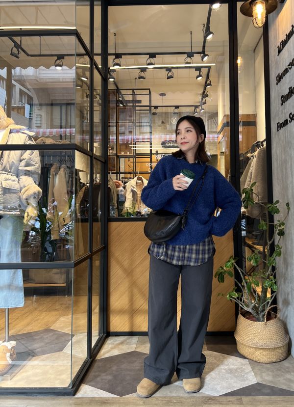 hn114.可愛色系QQ毛衣 