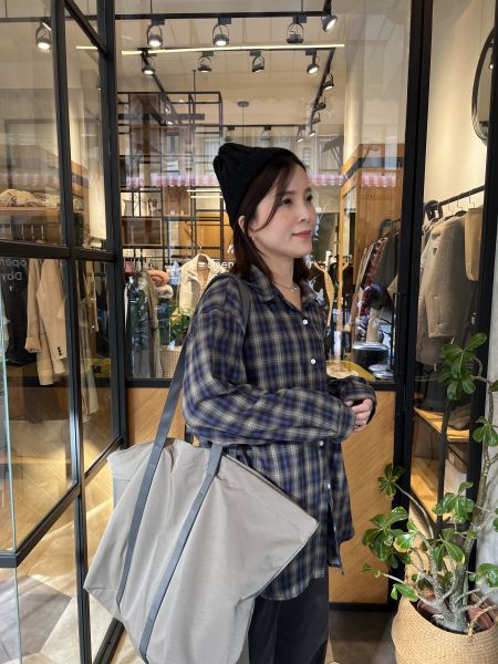 Hn110.好看配色格子襯衫 