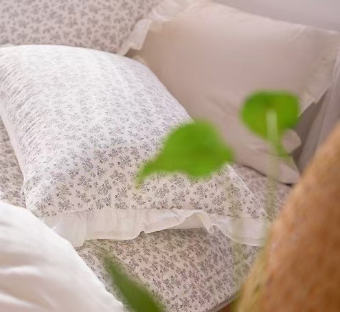 Kg87.少女心花語四季被/藍花 