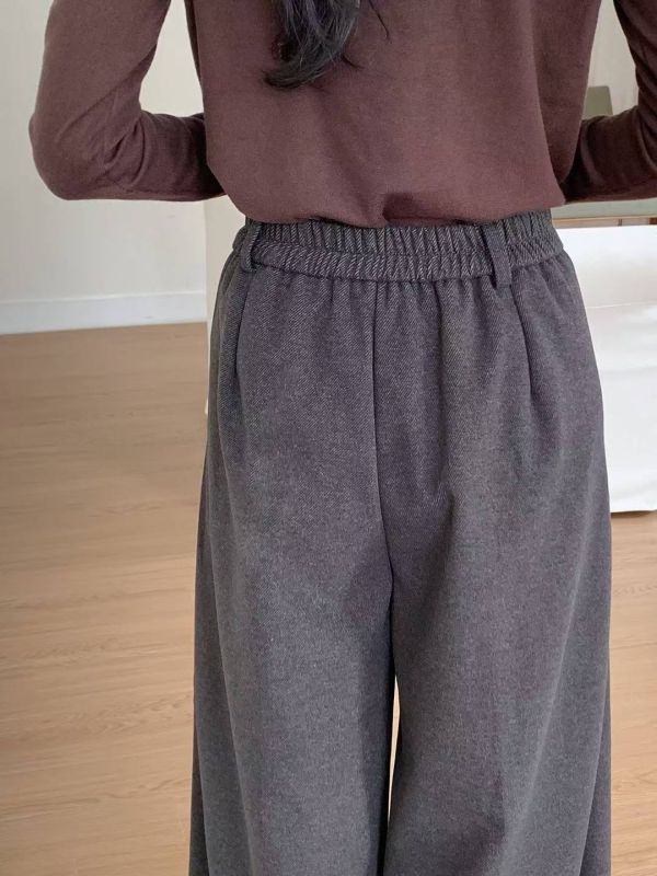 Nv112.全員必收霧面挺西褲 