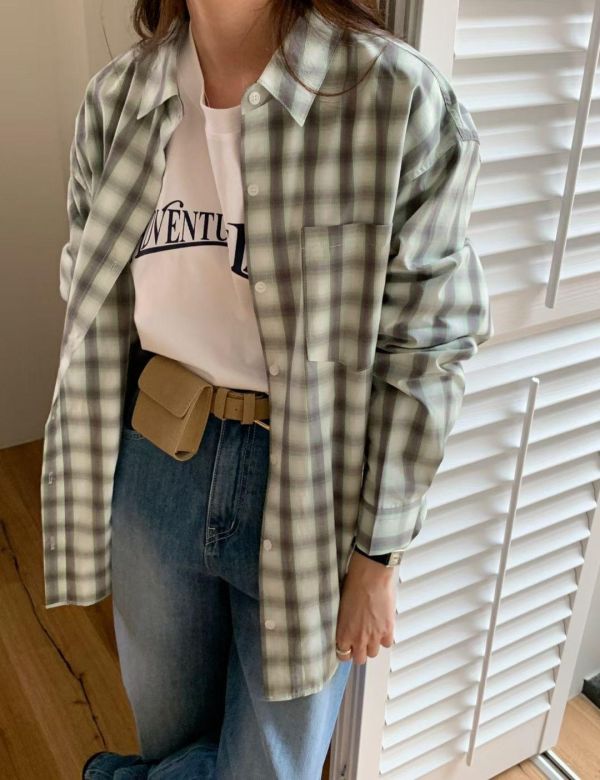 Mh316.全員必收完美霧格輕盈襯衫 