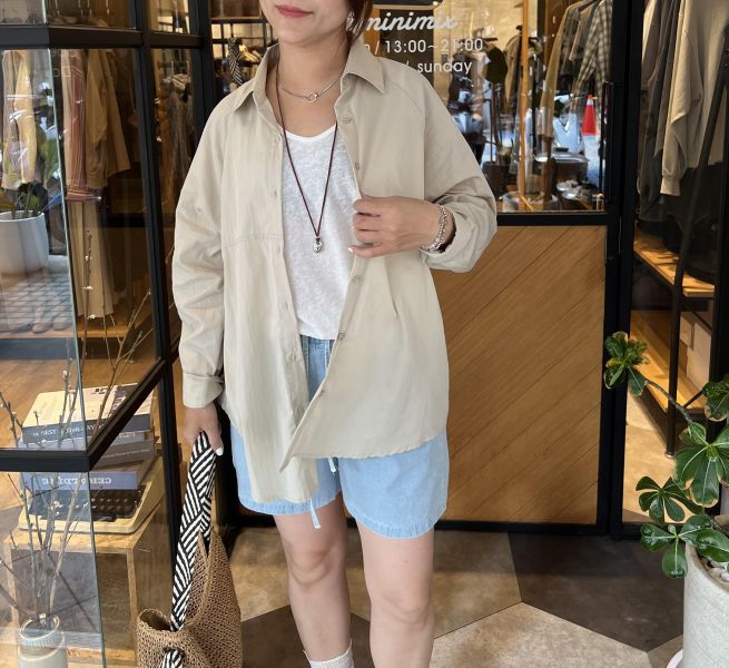 Ap422.混棉麻基礎背心 