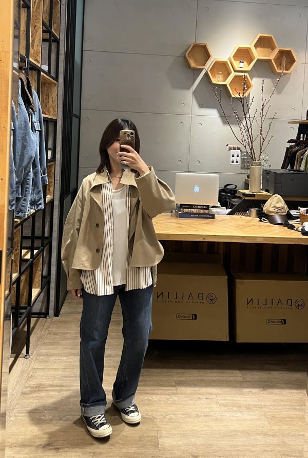 Ma322.p牌家全彈性直筒美褲 