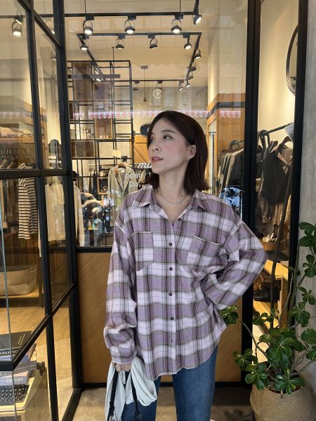 Nn121.可愛色系Chill 格衫 超Q的格衫！ 