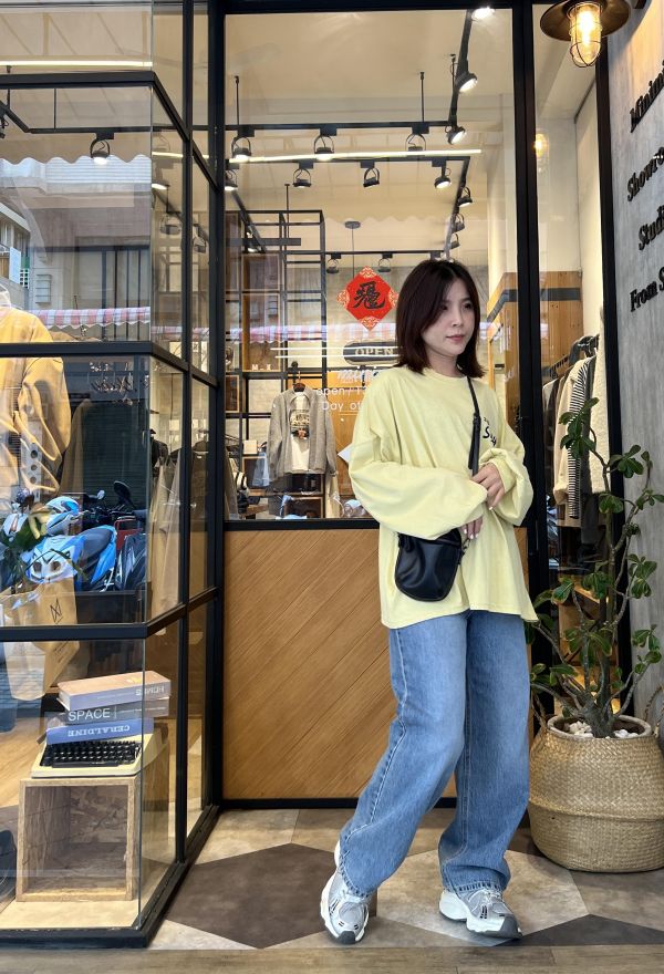 Ma323.p牌家高階復古刷色寬褲 