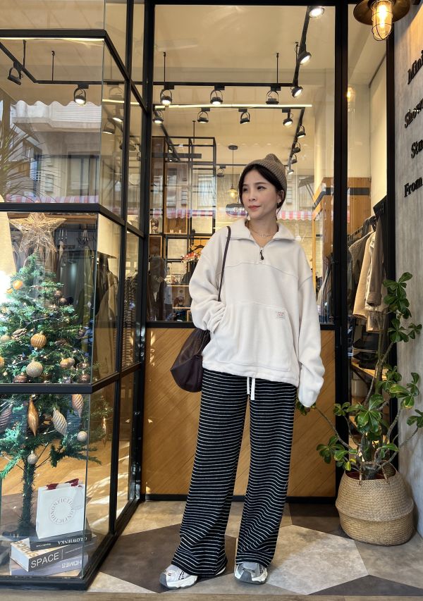 條紋舒服褲）包色（直播+1下單區） 