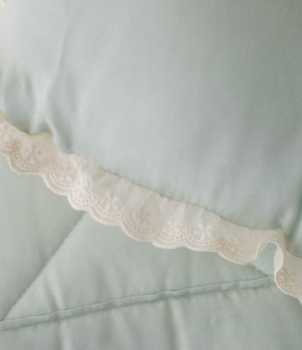 Kg14.小青新刺繡花草天絲厚被/粉 