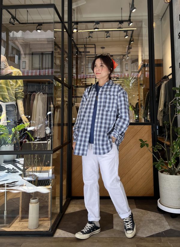 Mh316.全員必收完美霧格輕盈襯衫 