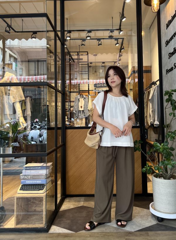 Jj121.質感s家高階西料神褲 