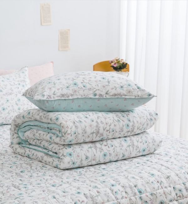 Kg17.花語系小雛菊四季被/藍 