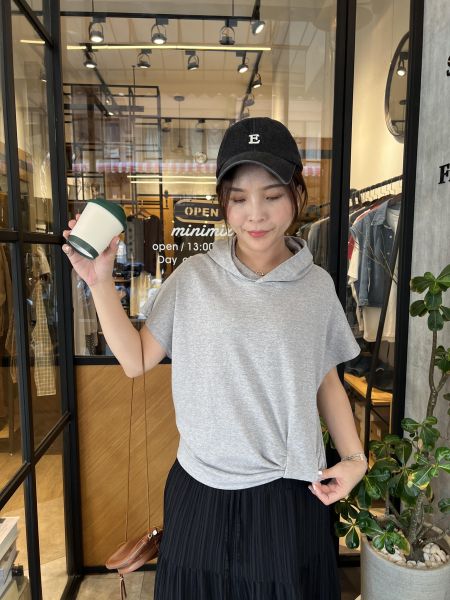 Ai23.設計檔口造型帽t 