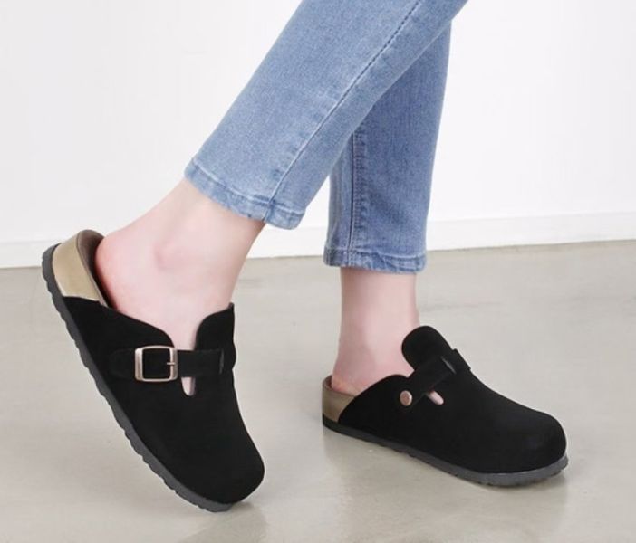 Jn126.超輕量扣環包頭鞋 