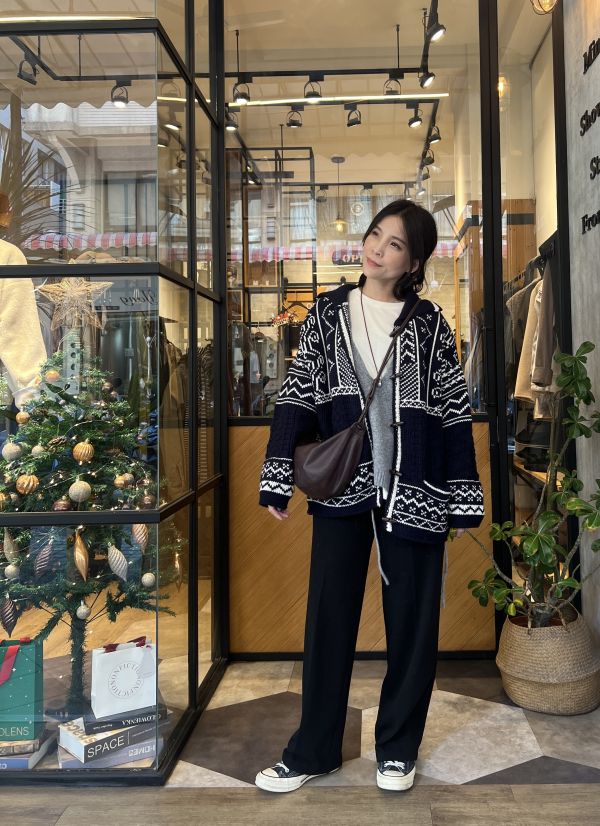 Dm118.閉眼入包色！磨絨顯瘦棉神褲 