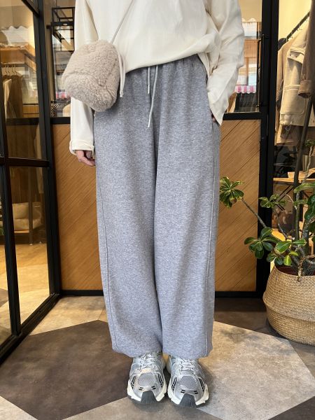 Dm120.穿了不想脫的超舒服磨絨棉褲 