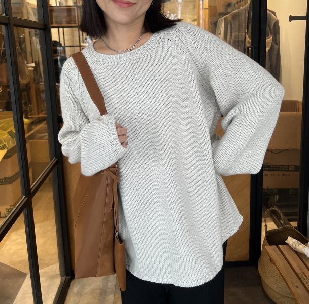 Nv109.美版簡約鉤針上衣 