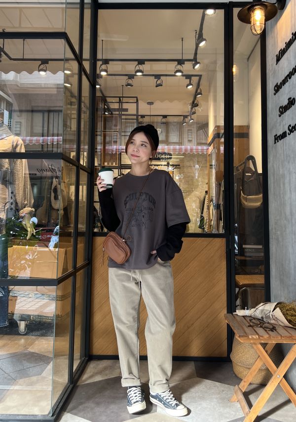 Nv105.新檔口可愛兔兔接袖t 