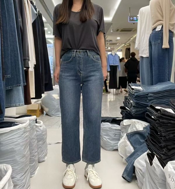 Nn113.大推p牌家9分直筒褲！ 