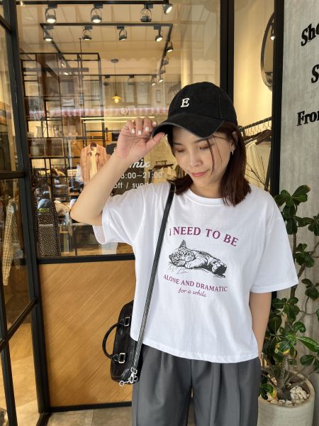 Ai04.人氣方型貓咪t 