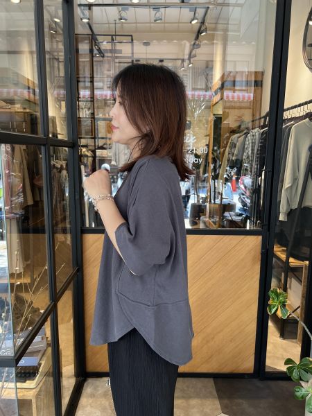 Ap409.最愛設計檔口剪裁上衣 