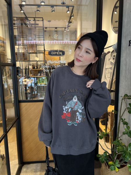 Dc109.室友共穿時髦聖誕老人大學t 