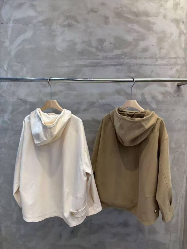 At918.秋日最美連帽風衣外套 