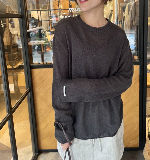 Tb108.簡約輕量美色針衫
