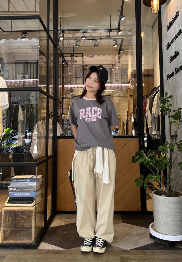 Mb01. RACE滾邊可愛t 