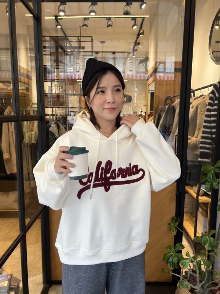 Hn111.必買質感美色連帽t! 