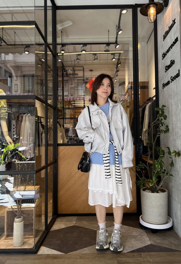 Mh322.必收仙氣層次裙 