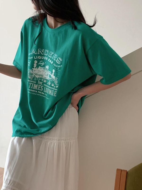 Mh305. Good Times美式復古T 