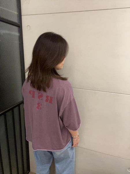 Mb03.愛牌家方型水洗背字t 