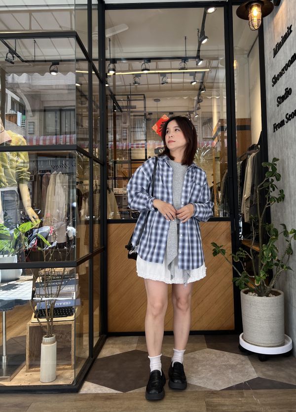 Mh316.全員必收完美霧格輕盈襯衫 