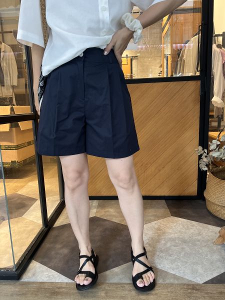 JL726.挺料4分短褲 
