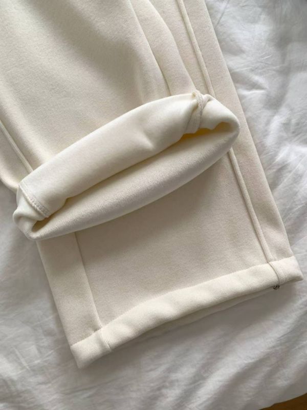 Dm120.穿了不想脫的超舒服磨絨棉褲 