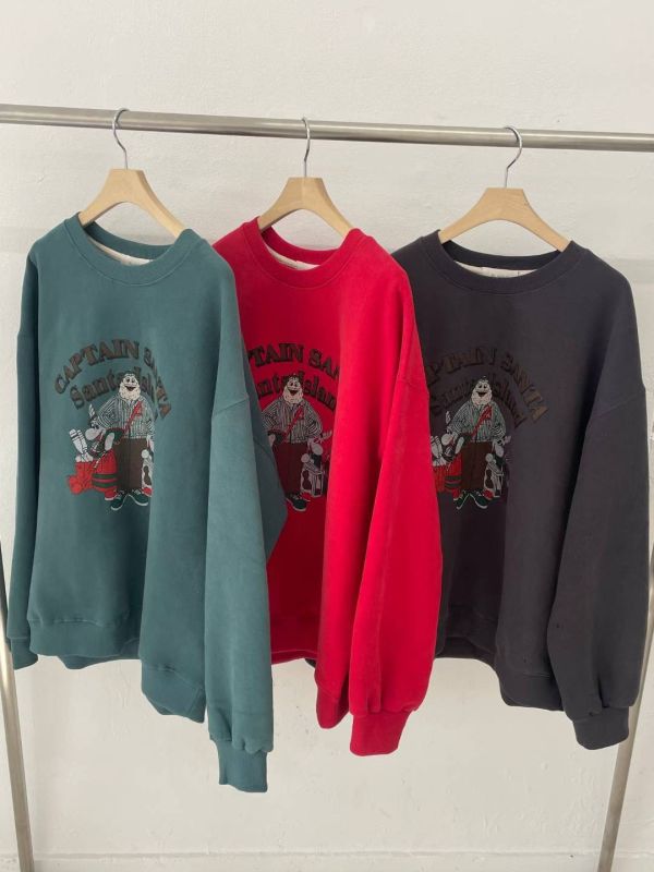 Dc109.室友共穿時髦聖誕老人大學t 