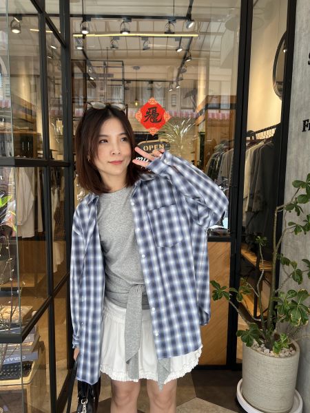 Mh311.質感親膚附披肩t 