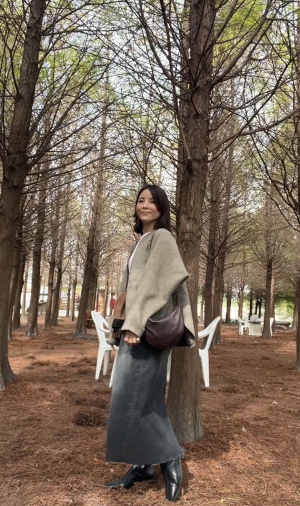 Nn124.超愛的設計師檔口厲害剪裁毛呢外 