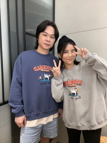 Dm110.室友共穿/超Q尖叫雞大學t 