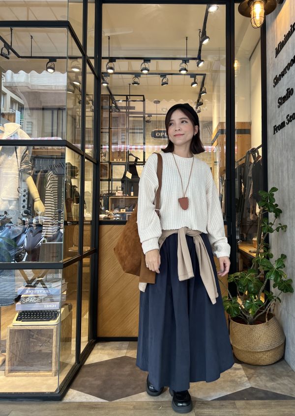 Nn102.全員必收好比例麻花針織t 