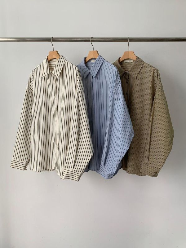 Ma317.經典質感直條衫 