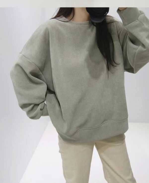 Aa66.闆娘私心推薦絨面超舒服大學T 