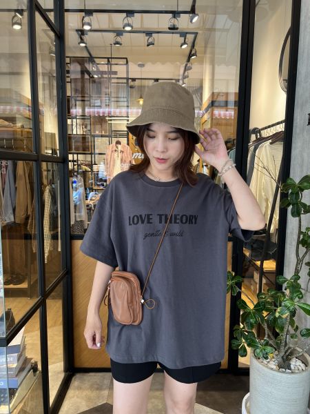 Ai09.Love水洗質感長版t 