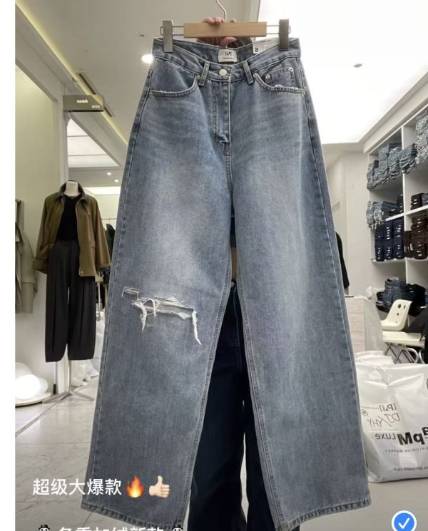 Jn115.p牌家超好看不是真破牛仔褲 