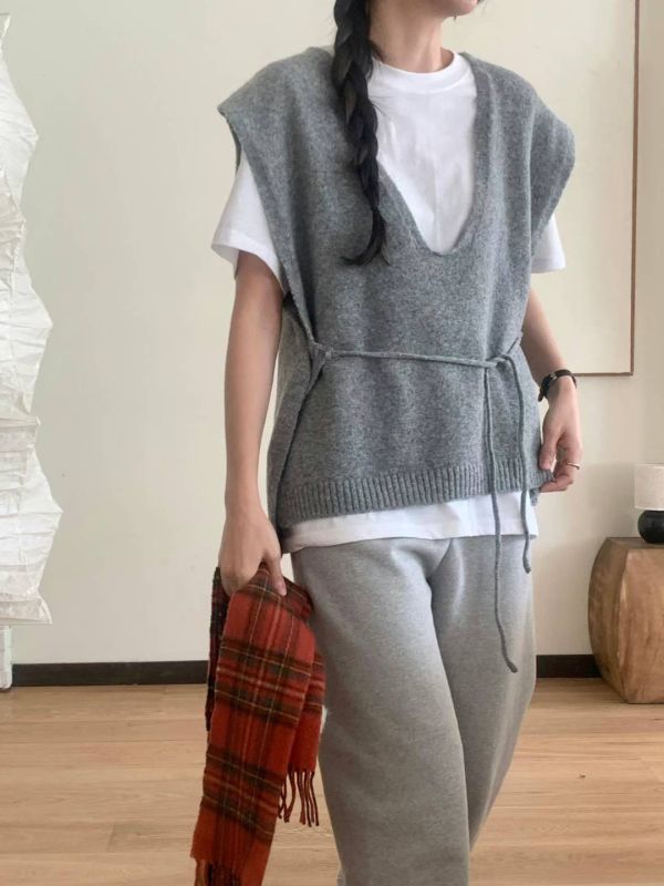 Dm108.超完美背心+毛衣組合！ 